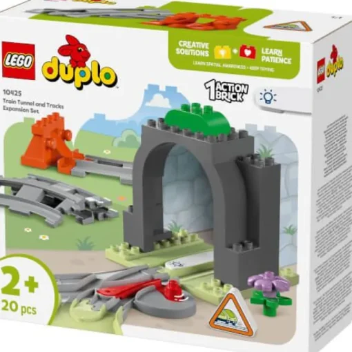 LEGO® DUPLO 10425 Eisenbahntunnel und Schienen – Erweiterungsset | Teddy Toys Kinderwelt