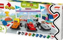 LEGO® DUPLO 10445 F1 Team Rennautos mit Rennfahrern | Teddy Toys Kinderwelt