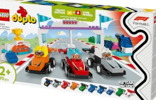 LEGO® DUPLO 10445 F1 Team Rennautos mit Rennfahrern | Teddy Toys Kinderwelt