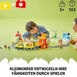 LEGO® DUPLO 10428 Große interaktive Eisenbahn | Teddy Toys Kinderwelt