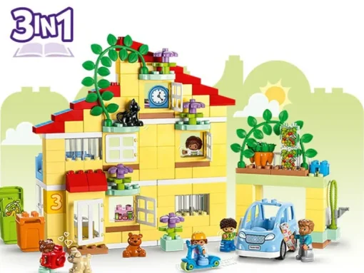 LEGO® DUPLO® 10994 3-in-1-Familienhaus | Teddy Toys Kinderwelt