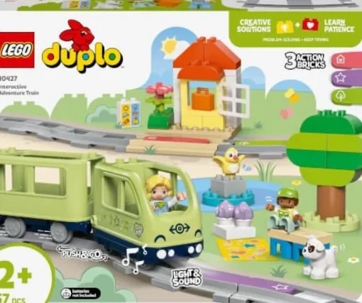 LEGO® DUPLO 10427 Interaktive Abenteuer-Eisenbahn | Teddy Toys Kinderwelt