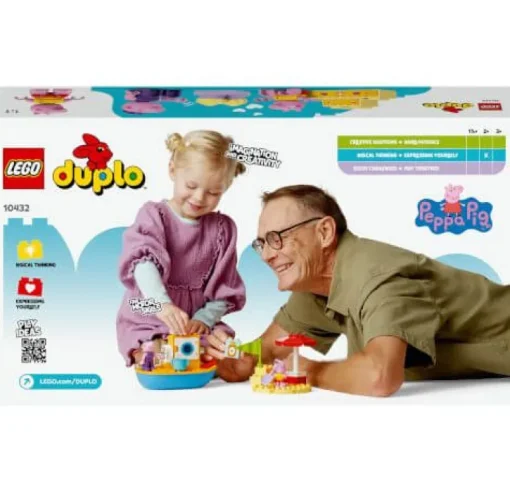 LEGO® DUPLO 10432 Pink Peppas Bootsausflug | Teddy Toys Kinderwelt