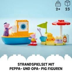 LEGO® DUPLO 10432 Pink Peppas Bootsausflug | Teddy Toys Kinderwelt