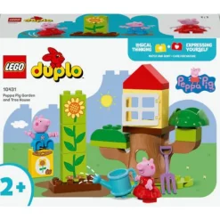 LEGO® DUPLO 10431 Pink Peppas Garten mit Baumhaus | Teddy Toys Kinderwelt