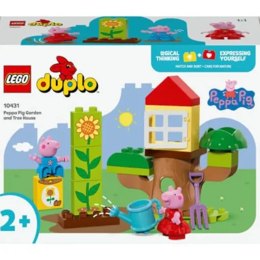 LEGO® DUPLO 10431 Pink Peppas Garten mit Baumhaus | Teddy Toys Kinderwelt