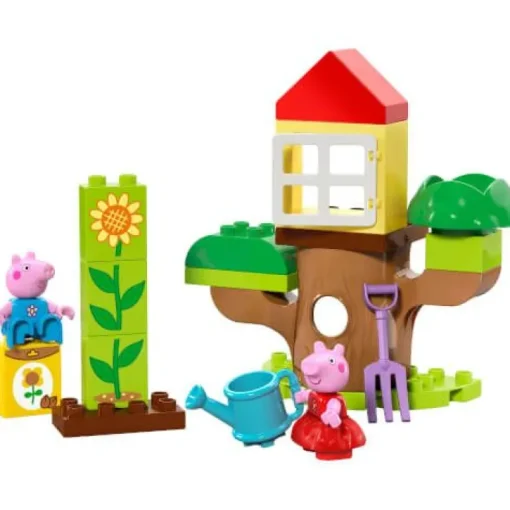 LEGO® DUPLO 10431 Pink Peppas Garten mit Baumhaus | Teddy Toys Kinderwelt