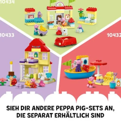 LEGO® DUPLO 10431 Pink Peppas Garten mit Baumhaus | Teddy Toys Kinderwelt