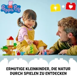 LEGO® DUPLO 10431 Pink Peppas Garten mit Baumhaus | Teddy Toys Kinderwelt