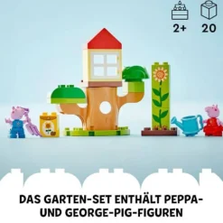 LEGO® DUPLO 10431 Pink Peppas Garten mit Baumhaus | Teddy Toys Kinderwelt