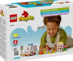 LEGO® DUPLO 10447 Rettungswagen mit Fahrer | Teddy Toys Kinderwelt
