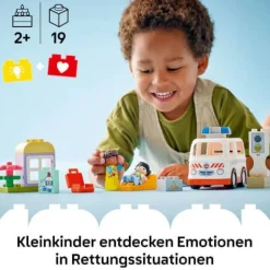 LEGO® DUPLO 10447 Rettungswagen mit Fahrer | Teddy Toys Kinderwelt