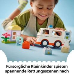 LEGO® DUPLO 10447 Rettungswagen mit Fahrer | Teddy Toys Kinderwelt