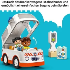 LEGO® DUPLO 10447 Rettungswagen mit Fahrer | Teddy Toys Kinderwelt