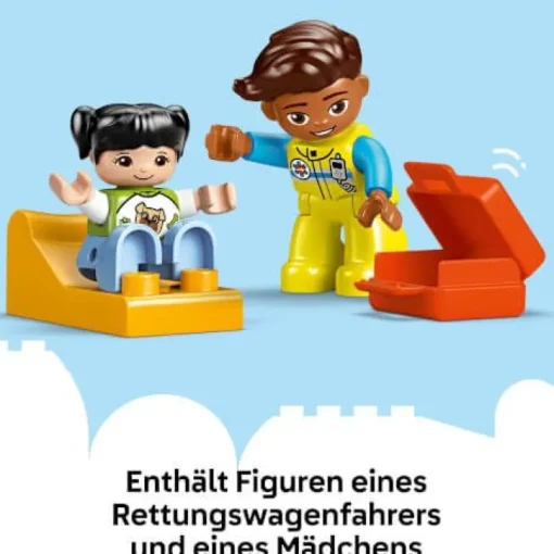 LEGO® DUPLO 10447 Rettungswagen mit Fahrer | Teddy Toys Kinderwelt