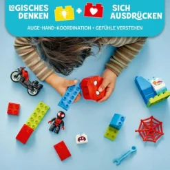LEGO® DUPLO 10424 Spins Motorrad-Abenteuer | Teddy Toys Kinderwelt