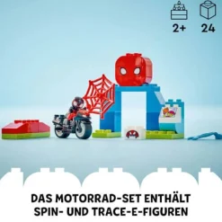 LEGO® DUPLO 10424 Spins Motorrad-Abenteuer | Teddy Toys Kinderwelt