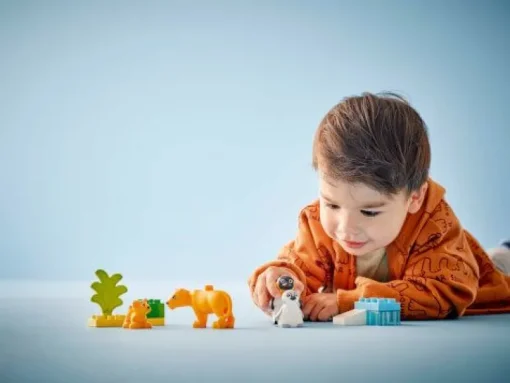 LEGO® DUPLO 10442 Wildtier-Familien: Pinguine und Löwen | Teddy Toys Kinderwelt