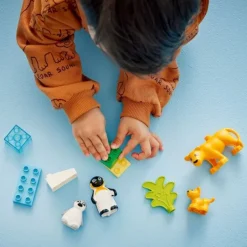 LEGO® DUPLO 10442 Wildtier-Familien: Pinguine und Löwen | Teddy Toys Kinderwelt