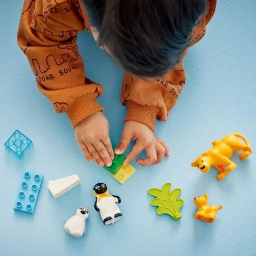 LEGO® DUPLO 10442 Wildtier-Familien: Pinguine und Löwen | Teddy Toys Kinderwelt