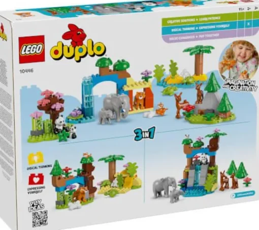 LEGO® DUPLO 10446 Wildtier-Familien 3-in-1-Set | Teddy Toys Kinderwelt