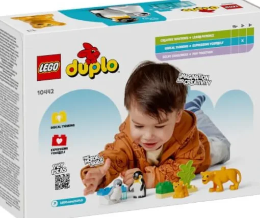 LEGO® DUPLO 10442 Wildtier-Familien: Pinguine und Löwen | Teddy Toys Kinderwelt