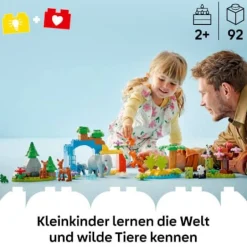 LEGO® DUPLO 10446 Wildtier-Familien 3-in-1-Set | Teddy Toys Kinderwelt