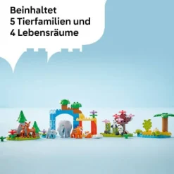 LEGO® DUPLO 10446 Wildtier-Familien 3-in-1-Set | Teddy Toys Kinderwelt