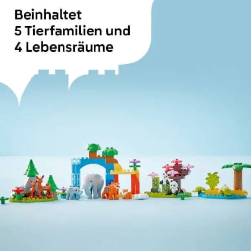 LEGO® DUPLO 10446 Wildtier-Familien 3-in-1-Set | Teddy Toys Kinderwelt
