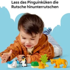 LEGO® DUPLO 10442 Wildtier-Familien: Pinguine und Löwen | Teddy Toys Kinderwelt