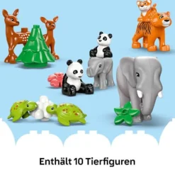 LEGO® DUPLO 10446 Wildtier-Familien 3-in-1-Set | Teddy Toys Kinderwelt