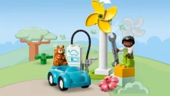 LEGO DUPLO Town 10985 Windrad und Elektroauto | Teddy Toys Kinderwelt