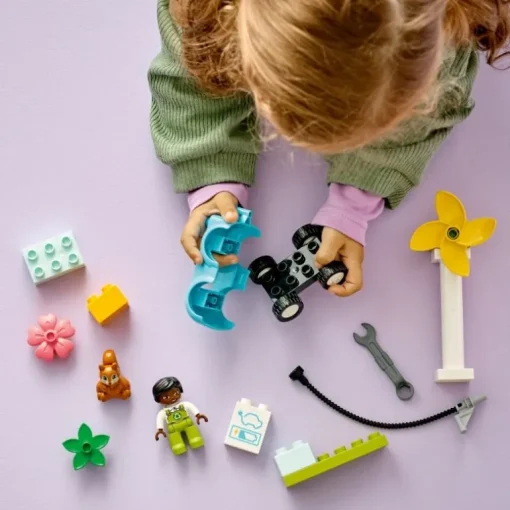 LEGO DUPLO Town 10985 Windrad und Elektroauto | Teddy Toys Kinderwelt