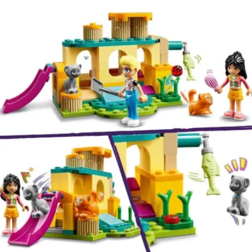 LEGO® Friends 42612 Abenteuer auf dem Katzenspielplatz | Teddy Toys Kinderwelt