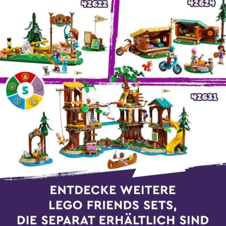 LEGO® Friends 42626 Abenteuercamp mit Kayak | Teddy Toys Kinderwelt