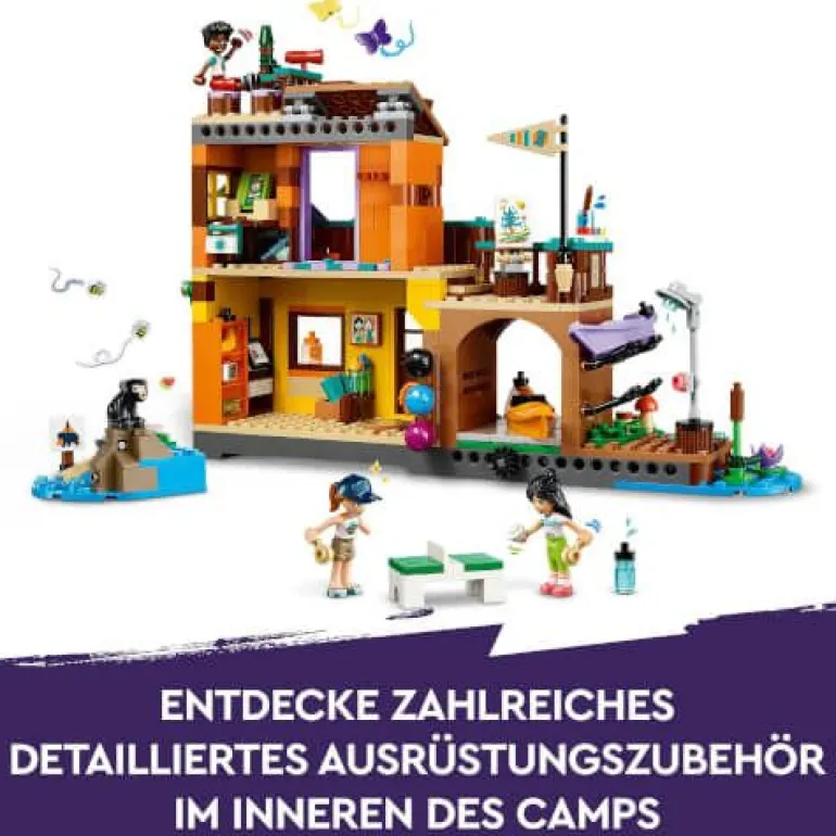 LEGO® Friends 42626 Abenteuercamp mit Kayak | Teddy Toys Kinderwelt