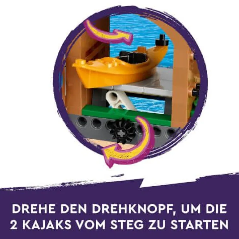 LEGO® Friends 42626 Abenteuercamp mit Kayak | Teddy Toys Kinderwelt