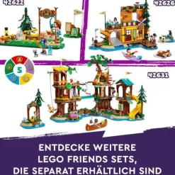 LEGO® Friends 42624 Gemütliche Hütten im Abenteuercamp | Teddy Toys Kinderwelt