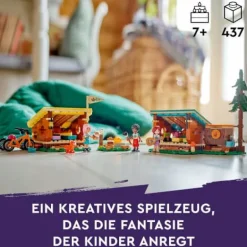 LEGO® Friends 42624 Gemütliche Hütten im Abenteuercamp | Teddy Toys Kinderwelt