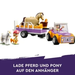 LEGO® Friends 42634 Pferde- und Pony-Anhänger | Teddy Toys Kinderwelt