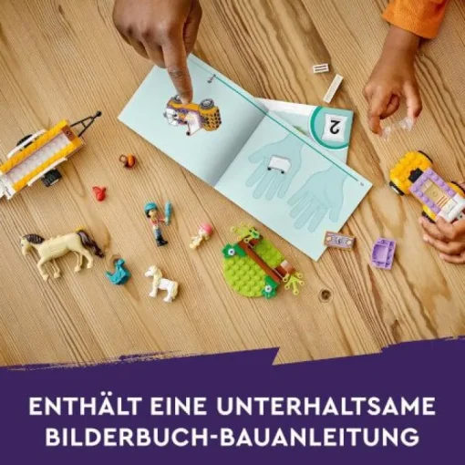 LEGO® Friends 42634 Pferde- und Pony-Anhänger | Teddy Toys Kinderwelt