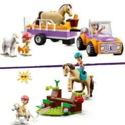 LEGO® Friends 42634 Pferde- und Pony-Anhänger | Teddy Toys Kinderwelt