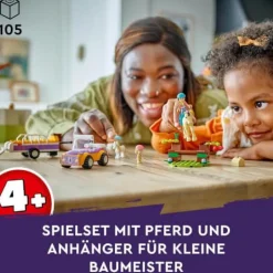 LEGO® Friends 42634 Pferde- und Pony-Anhänger | Teddy Toys Kinderwelt