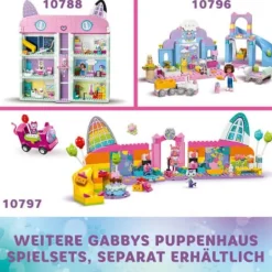 LEGO® Gabby's Dollhouse 10795 Bastelspaß mit Baby Box 4+ | Teddy Toys Kinderwelt