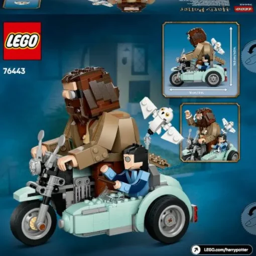 LEGO® Harry Potter™ 76443 Hagrids und Harrys Motorradtour | Teddy Toys Kinderwelt
