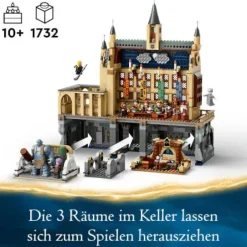 LEGO® Harry Potter™ 76435 Schloss Hogwarts™: Die Große Halle | Teddy Toys Kinderwelt