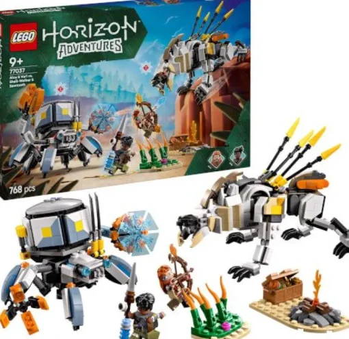 LEGO® Horizon 77037 Aloy und Varl vs. Panzerwanderer und Sägezahn | Teddy Toys Kinderwelt