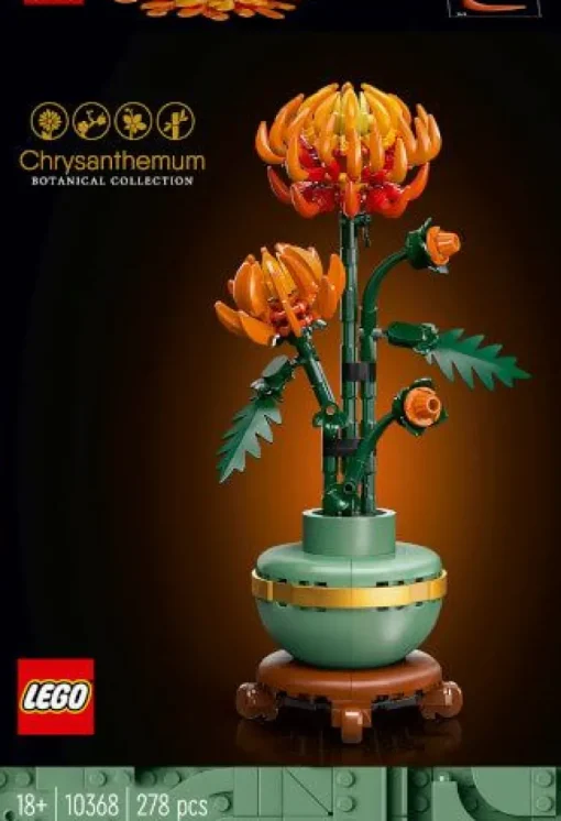 LEGO® Icons 10368 Botanical Chrysantheme | Teddy Toys Kinderwelt