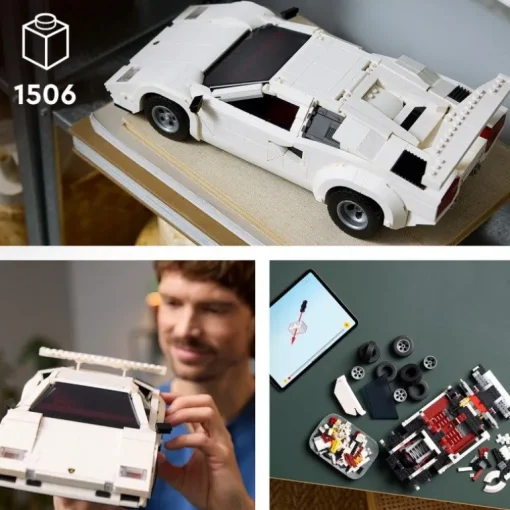 LEGO® Icons 10337 Lamborghini Countach 5000 Quattrovalvole, selte | Teddy Toys Kinderwelt
