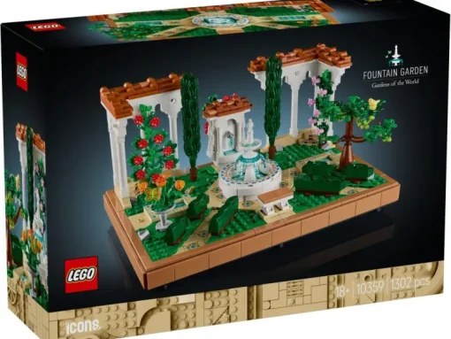 LEGO® Icons Gardens - Springbrunnengarten | Teddy Toys Kinderwelt